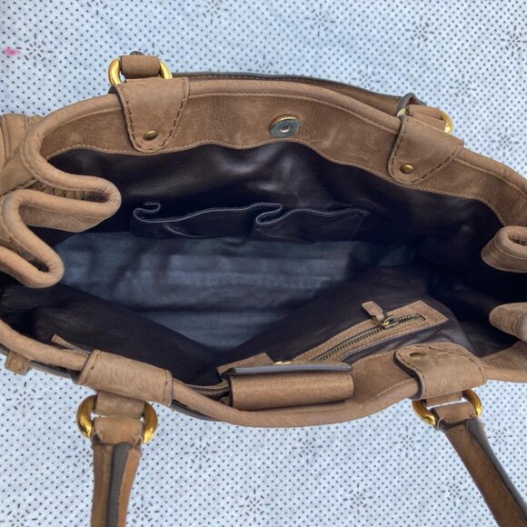 Gucci Women Tote Handbag Brown Python GG Running  Satchel Bag - Picture 15 of 16